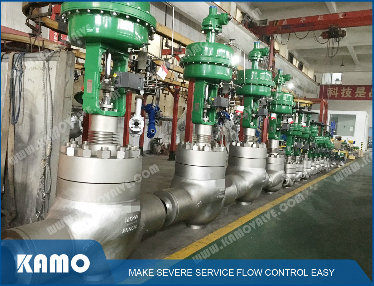 High Pressure Cage Guided Single Seated Control Valve