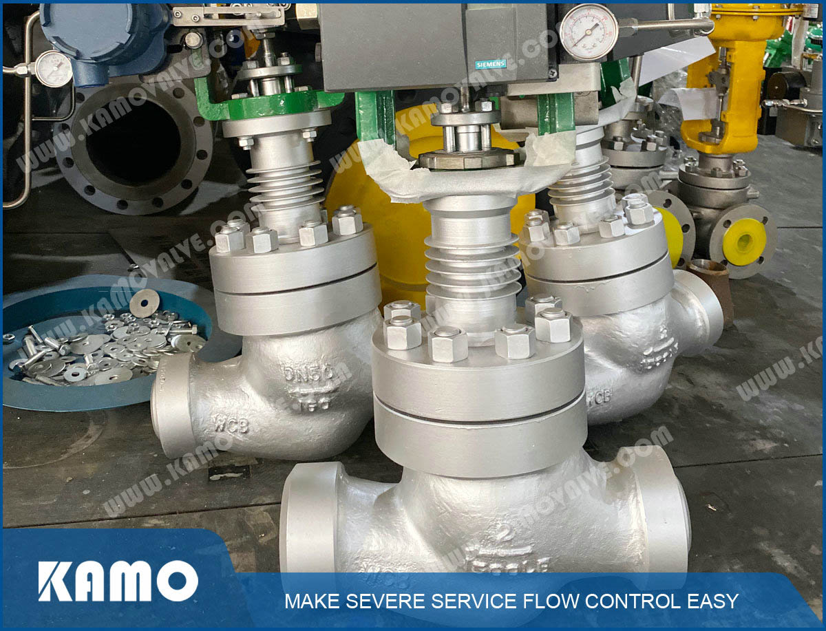High Pressure Single Seated Control Valve