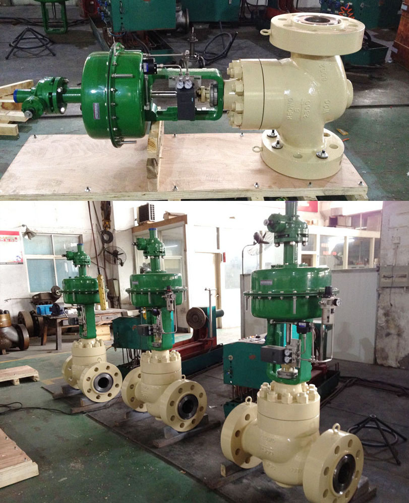 High Pressure Control Valve Supply to Iran