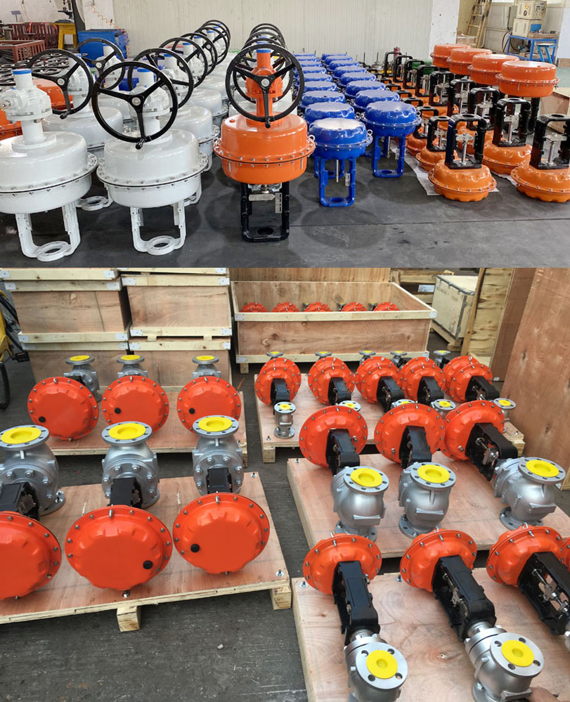 Pneumatic Control Valve Supply to Korea